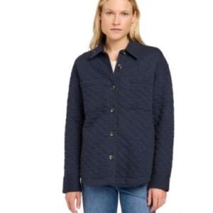 Faherty Epic Quilted Overshirt Jacket